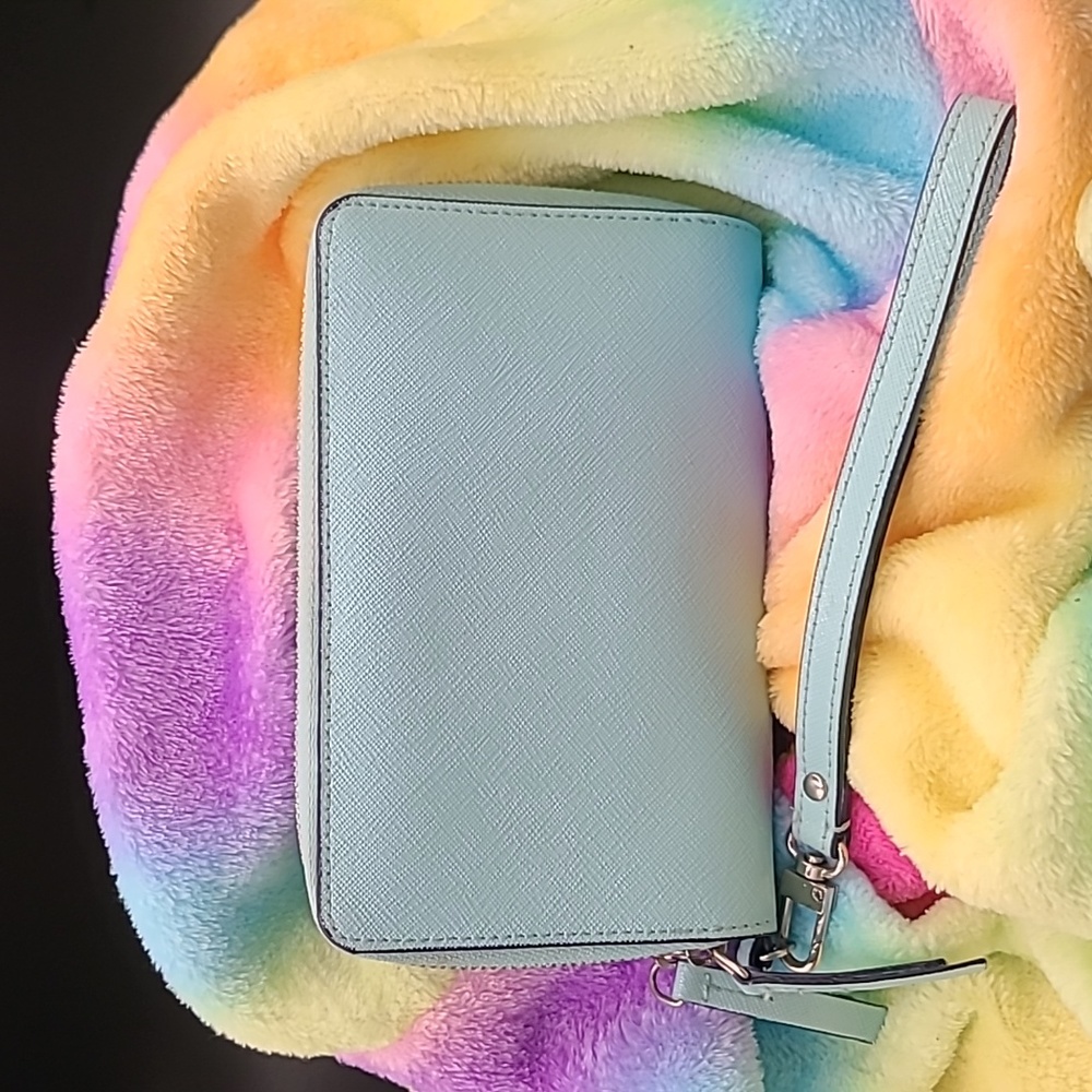 Halogen by Nordstrom - bicolor leather double wristlet